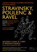 Stravinsky, Poulenc and Ravel